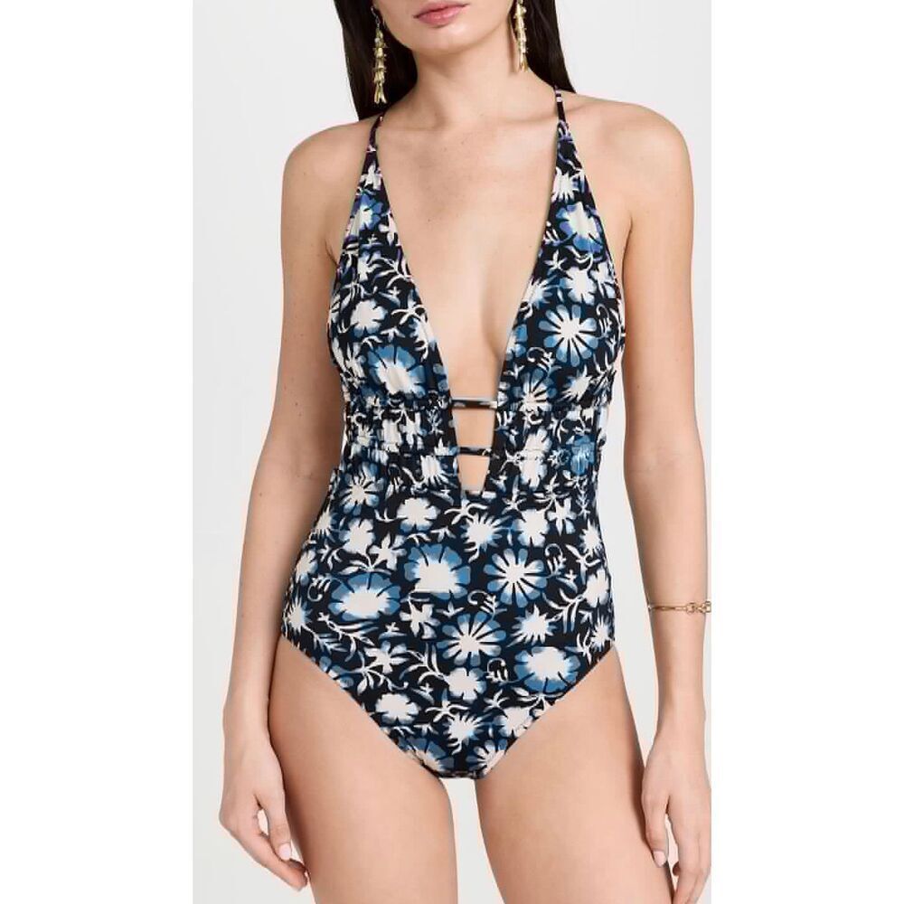 Ulla Johnson Dioni Maillot Swimsuit in Sunprint NWT Size Small